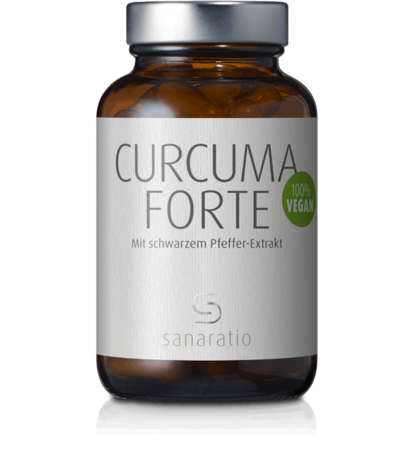 Curcuma Forte - reiner Curcuma Extrakt mit Piper nigra