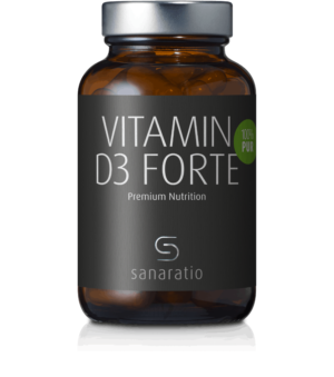 Sanaratio Vitamin D3 Forte für gesunde Zähne, Knochen und zur Stärkung der Muskulatur
